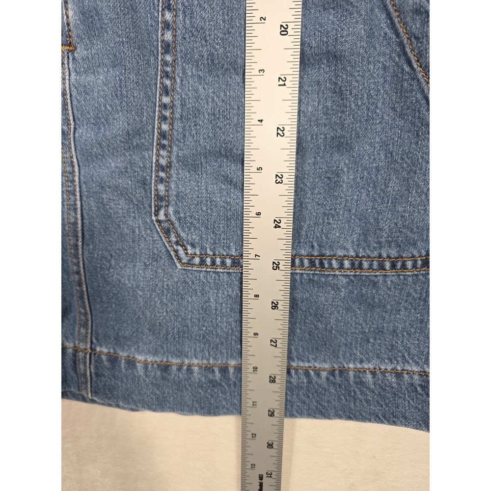 Universal Thread Denim Utility Dress XXL NWT Zip Front Blue Shirt Dress - Picture 11 of 11